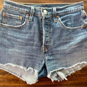 Levi's Classic Blue Jean Shorts